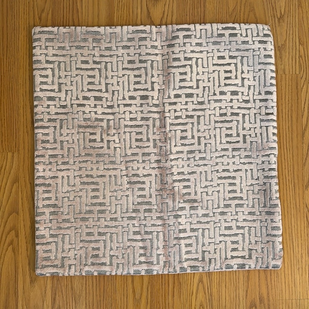 West elm pink pillowcase